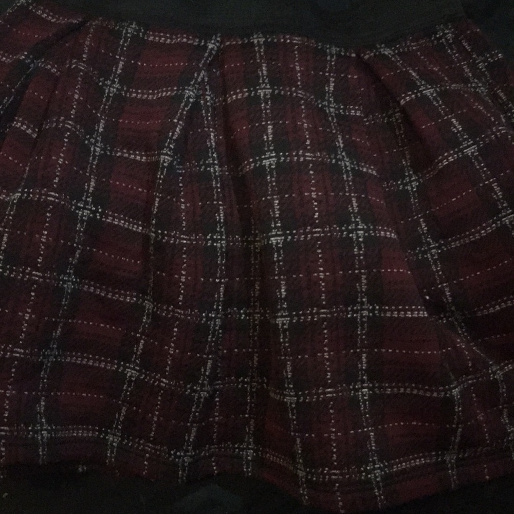 Plaid skirt